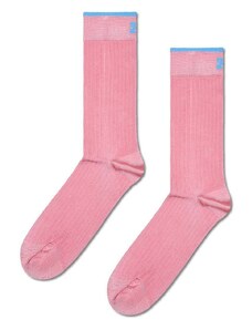 Nogavice Happy Socks Slinky roza barva