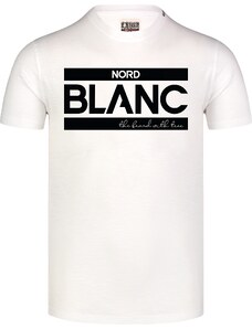 Nordblanc Bela moška bombažna majica BLANC