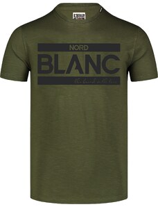 Nordblanc Rumenkasto Rjava moška bombažna majica BLANC