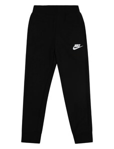 Nike Sportswear Hlače 'Club Fleece' črna / bela
