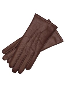 1861 Glove manufactory Treviso Saddle Brown Leather Gloves