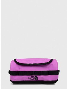 Kozmetična torbica The North Face vijolična barva