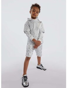 Otroška bombažna kratka majica Marc Jacobs bež barva