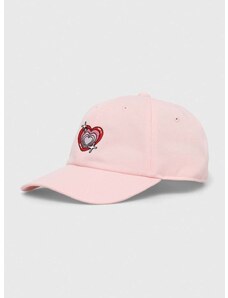 Kapa s šiltom Converse roza barva