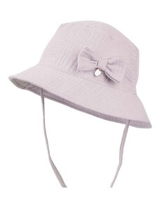 Otroški bombažni klobuk Jamiks MARIT vijolična barva