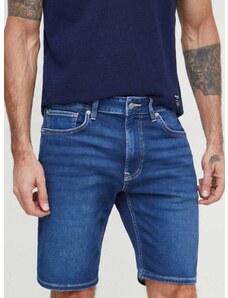 Jeans kratke hlače Pepe Jeans moški, mornarsko modra barva