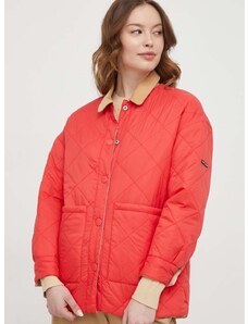 Dvostranska jakna Pepe Jeans ženska, rdeča barva