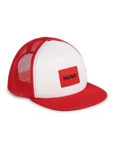 Otroška baseball kapa HUGO bež barva