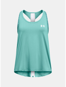 Under Armour Tank Top Knockout Tank-GRN - girls