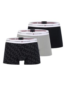 Tommy Hilfiger Underwear Boksarice 'Essential' mornarska / siva / rdeča / bela