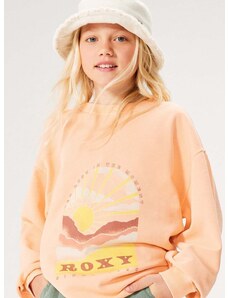 Otroški pulover Roxy LINEUPCREWRGTER oranžna barva