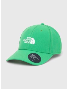 Kapa s šiltom The North Face Recycled 66 Classic Hat zelena barva, NF0A4VSVPO81