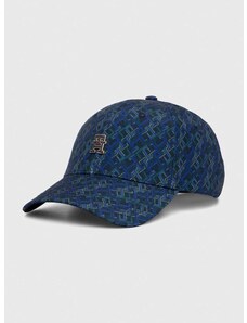 Kapa s šiltom Tommy Hilfiger mornarsko modra barva