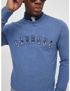 Bombažen pulover Barbour moška