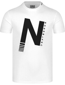 Nordblanc Bela moška bombažna majica CAPITAL