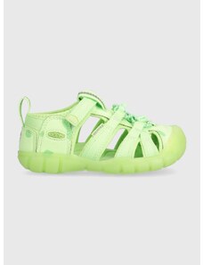 Otroški sandali Keen SEACAMP II CNX zelena barva