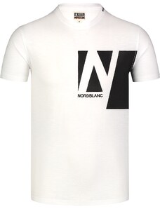 Nordblanc Bela moška bombažna majica ETHOS