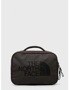 Kozmetična torbica The North Face zelena barva