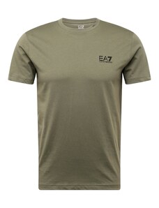 EA7 Emporio Armani Majica kaki / črna
