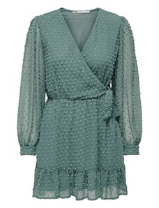 ONLY Obleka 'ONLTiva' zelena