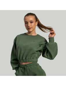 Ženski kratki pulover Lunar Cedar Green - STRIX
