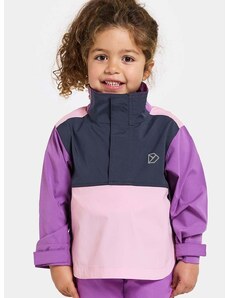Otroška jakna Didriksons LINGON KIDS JKT vijolična barva