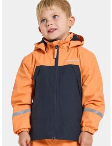 Otroška jakna Didriksons ENSO KIDS JACKET 5 oranžna barva