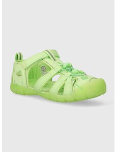 Otroški sandali Keen SEACAMP II CNX zelena barva