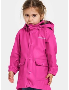 Otroška vodoodporna jakna Didriksons JOJO KIDS JKT roza barva