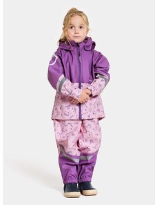 Otroški kombinezon Didriksons WATERMAN PR KIDS 8 vijolična barva