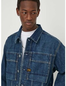 Jeans jakna G-Star Raw moška, mornarsko modra barva