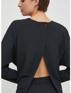 Majica Sisley ženska, črna barva