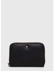 Usnjena denarnica Geox D35K3G-00046 D.WALLET ženska, črna barva
