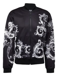Versace Jeans Couture Prehodna jakna črna / bela