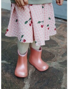 Otroški gumijasti škornji Konges Sløjd roza barva