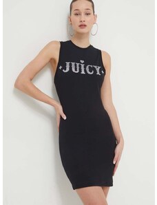 Obleka Juicy Couture črna barva