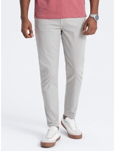 Ombre Clothing Edinstvene sive moške hlače V2 PACP-0151