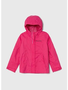 Otroška jakna Columbia Arcadia Jacket roza barva