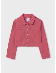 Otroška jakna Mayoral roza barva
