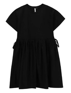 Otroška obleka Coccodrillo črna barva