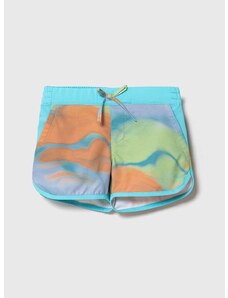Otroške kratke hlače za na plažo Columbia Sandy Shores Boards turkizna barva