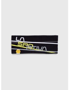 Naglavni trak LA Sportiva Stripe črna barva