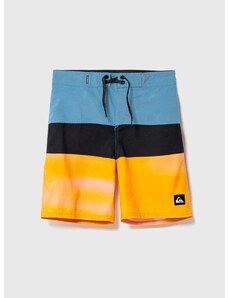 Otroške kopalne kratke hlače Quiksilver EVERYDAYPANEL oranžna barva