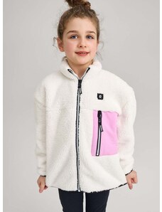 Otroški pulover Reima Turilas bela barva