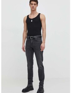 Kavbojke Karl Lagerfeld Jeans moški, siva barva