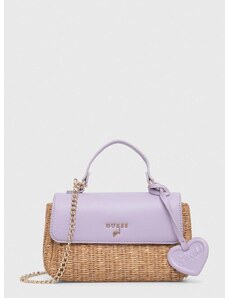 Otroška torbica Guess vijolična barva