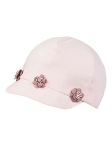 Otroška bombažna bejzbolska kapa Jamiks LUCIE roza barva
