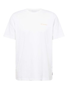 COLUMBIA Funkcionalna majica 'Explorers Canyon' oranžna / bela
