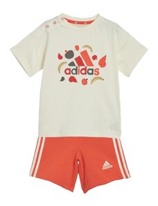 ADIDAS SPORTSWEAR Športna obleka 'Essentials' mešane barve / oranžno rdeča / bela
