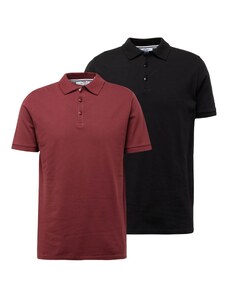 ABOUT YOU Majica 'Sinan Shirt' bordo / črna